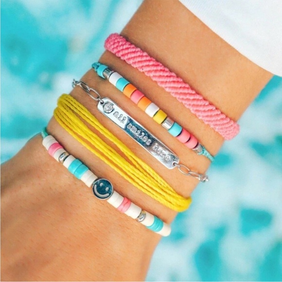 Pura Vida Charli d’amelio 5 Pc Bracelet Set - Picture 1 of 5